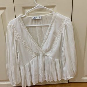 Hollister babydoll top